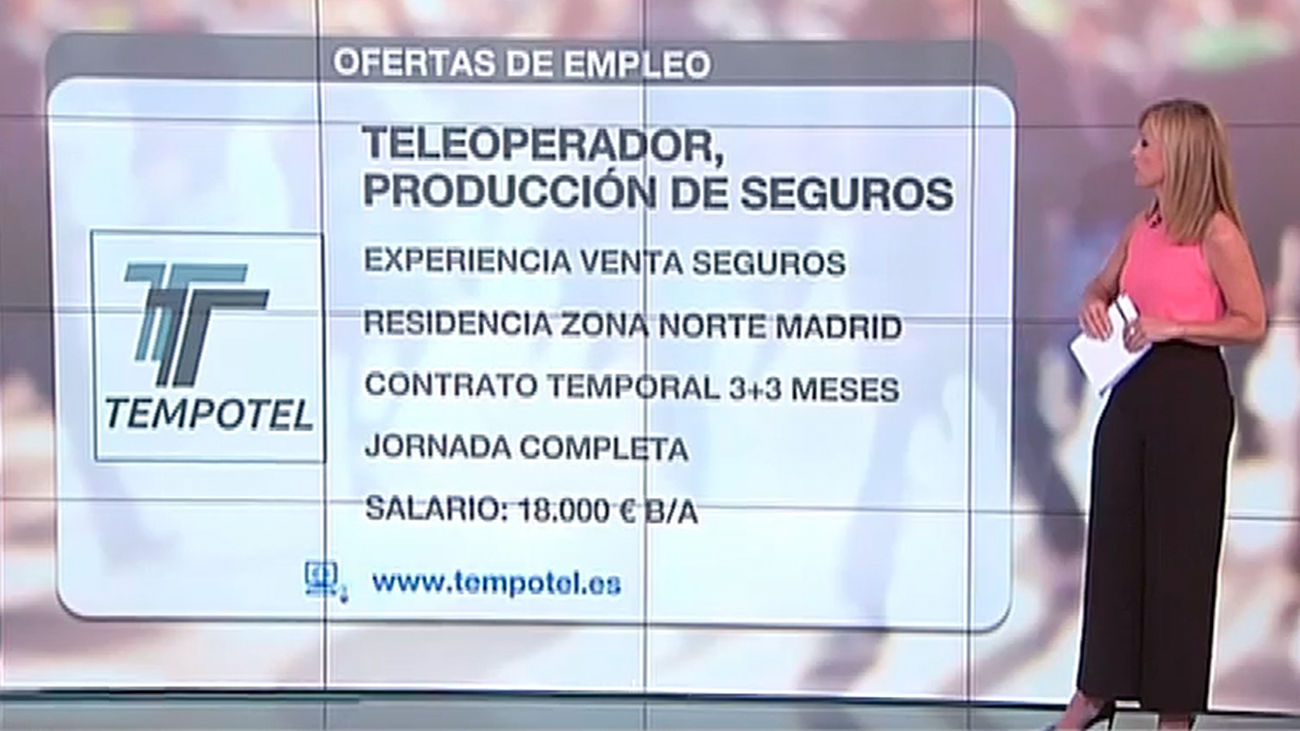 Se buscan ayudantes de cocina y teleoperadores