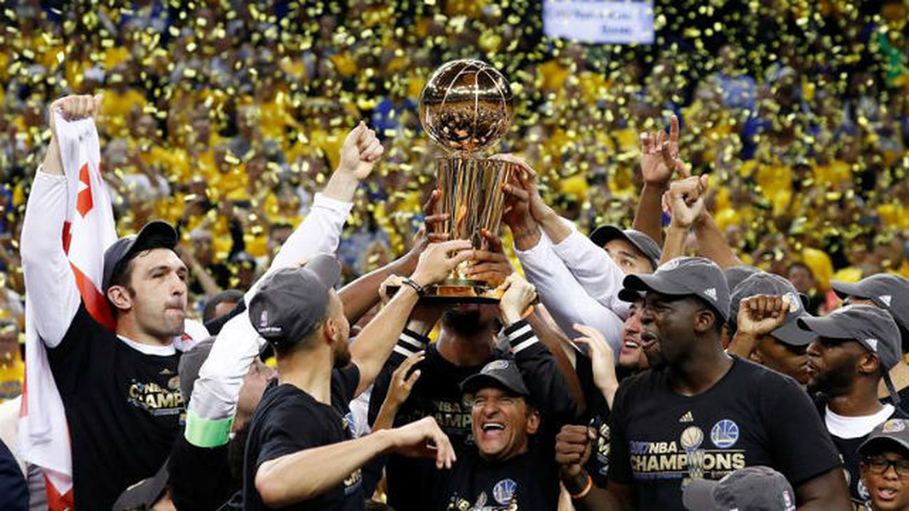 Los Warriors, campeones de la NBA
