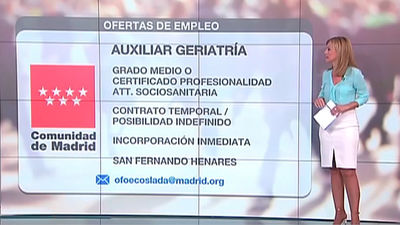 La Comunidad busca auxiliares de geriatría