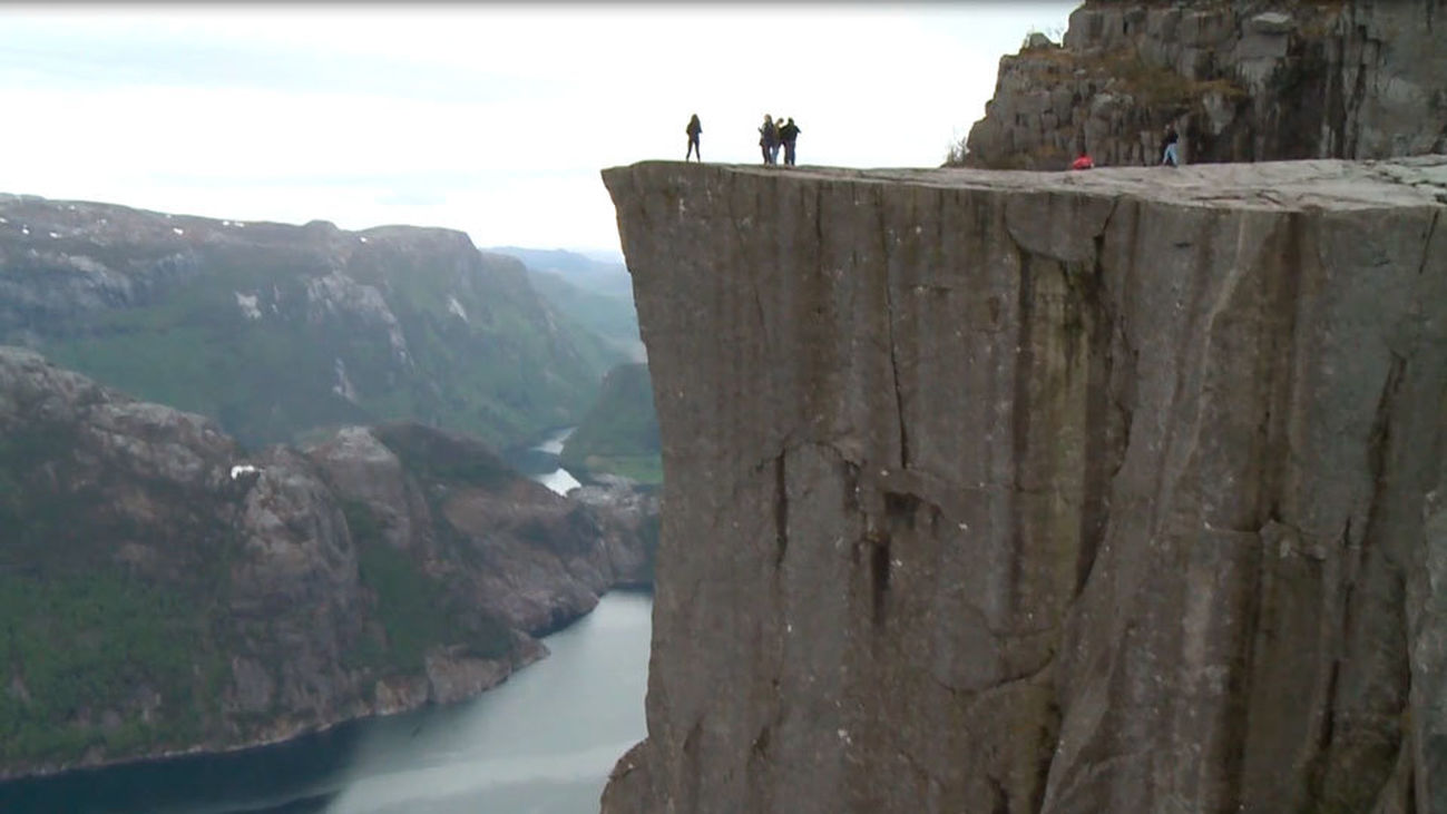 El Púlpito de los fiordos noruegos
