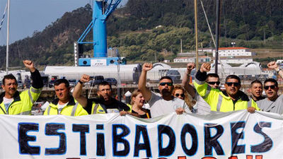 La huelga de estibadores vuelve a paralizar los puertos españoles