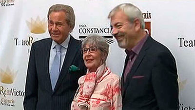 Concha Velasco y Arturo Fernández distinguidos con la butaca de oro del Teatro Reina Victoria