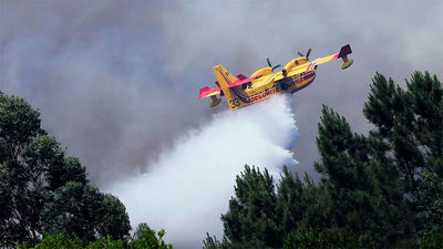 Protección Civil de Portugal desmiente la caída un avión de extinción en Pedrógão Grande