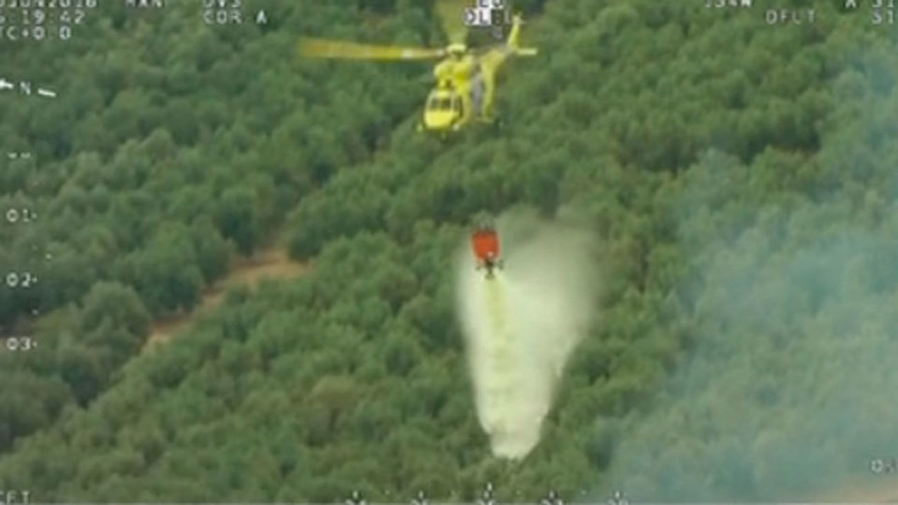 El Gobierno incluye por primera vez 4 drones para luchar contra el fuego este verano