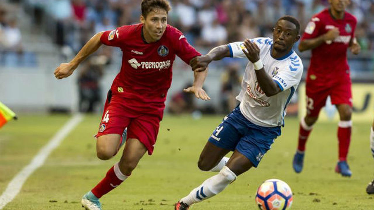 1-0. El Getafe, obligado a remontar tras caer en Tenerife