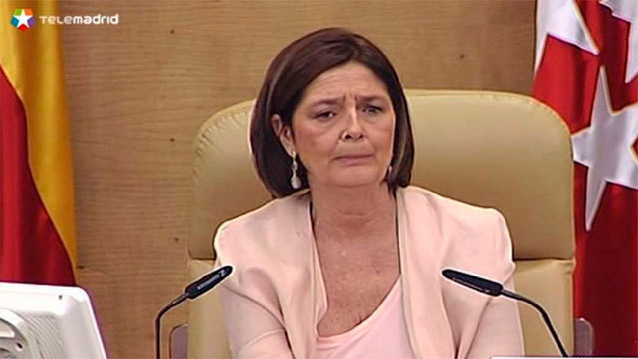Paloma Adrados, presidenta de la Asamblea de Madrid