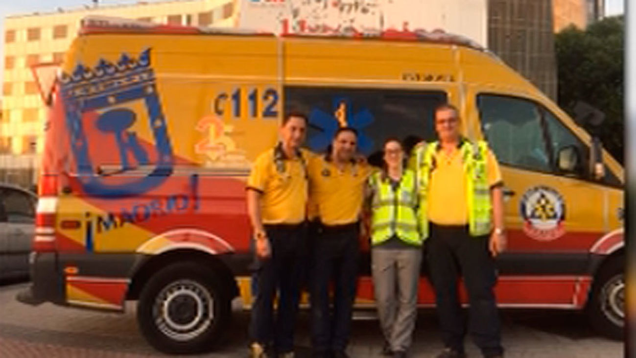 Dos partos en el mismo día en las calles de Madrid