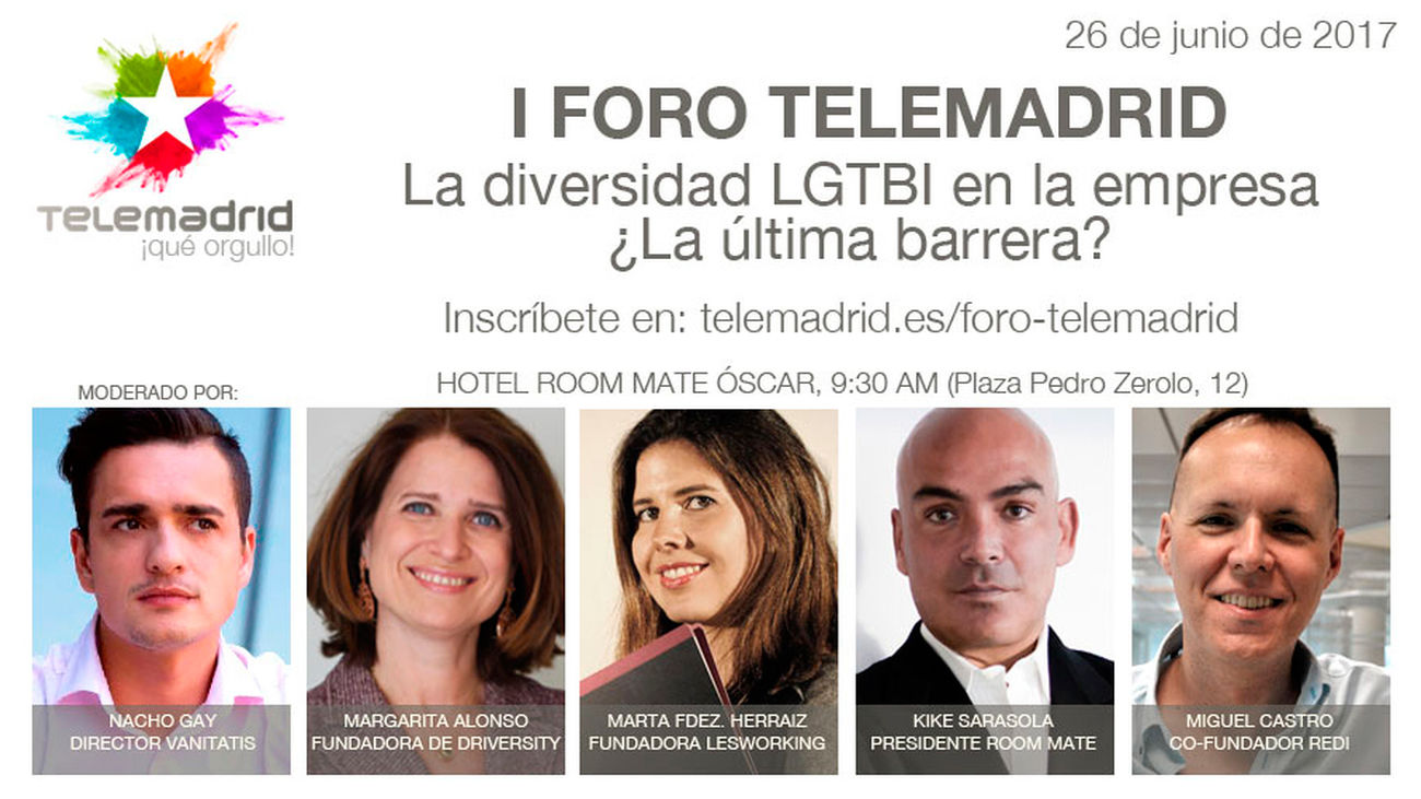 Foro de Telemadrid: La visibilidad LGTB en la empresa