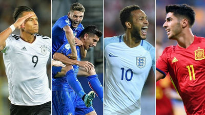 España-Italia e Inglaterra-Alemania, las cuatro grandes ligas se retan