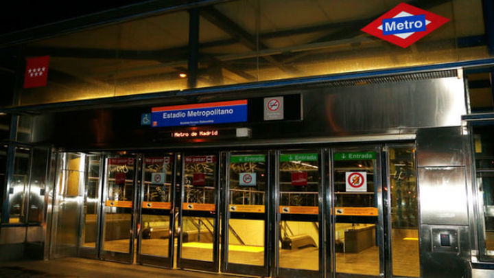 Estación de Metro Estadio Metropolitano