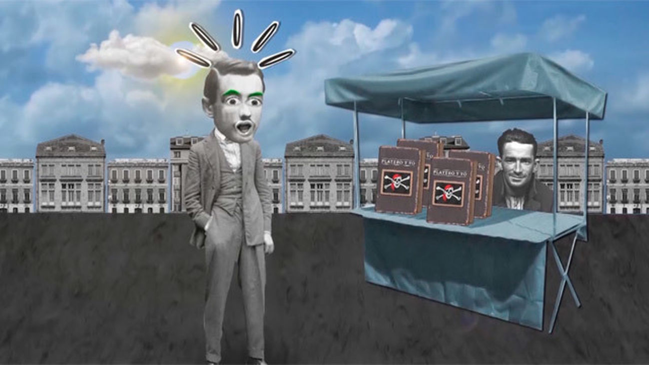 A Juan Ramón le quisieron timar con su burro Platero