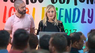Cifuentes: "El Orgullo sigue siendo una fiesta reivindicativa"