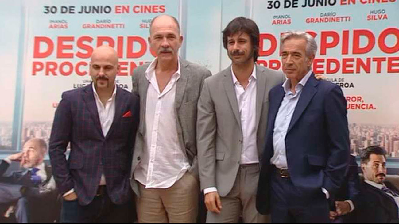 Imanol Arias y Hugo Silva, dos ejecutivos en apuros en "Despido procedente"