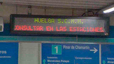 La huelga de Metro comienza sin incidencias