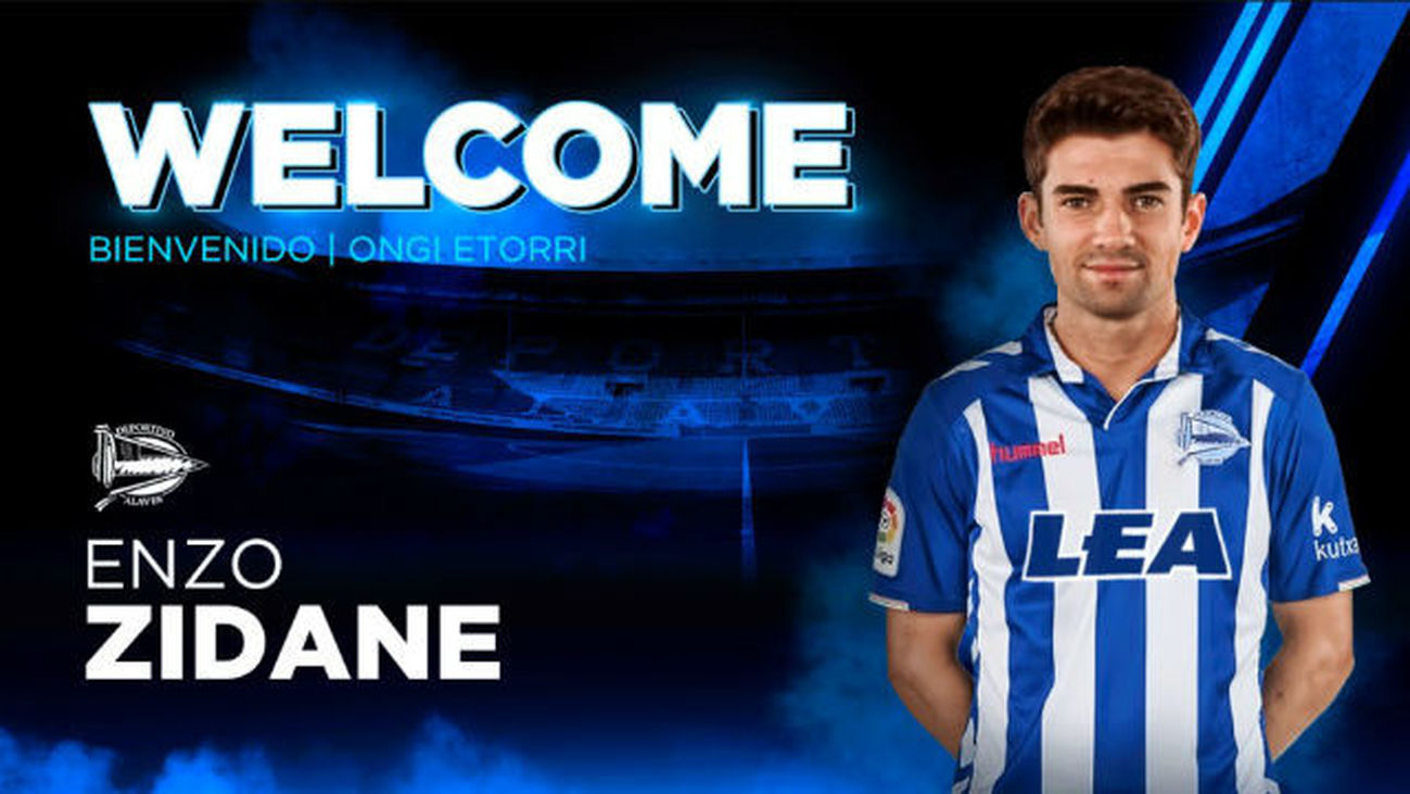 El Real Madrid traspasa a Enzo Zidane al Alavés