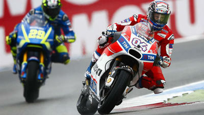 GP Alemania: Dovizioso, Luthi y Mir lideran los libres