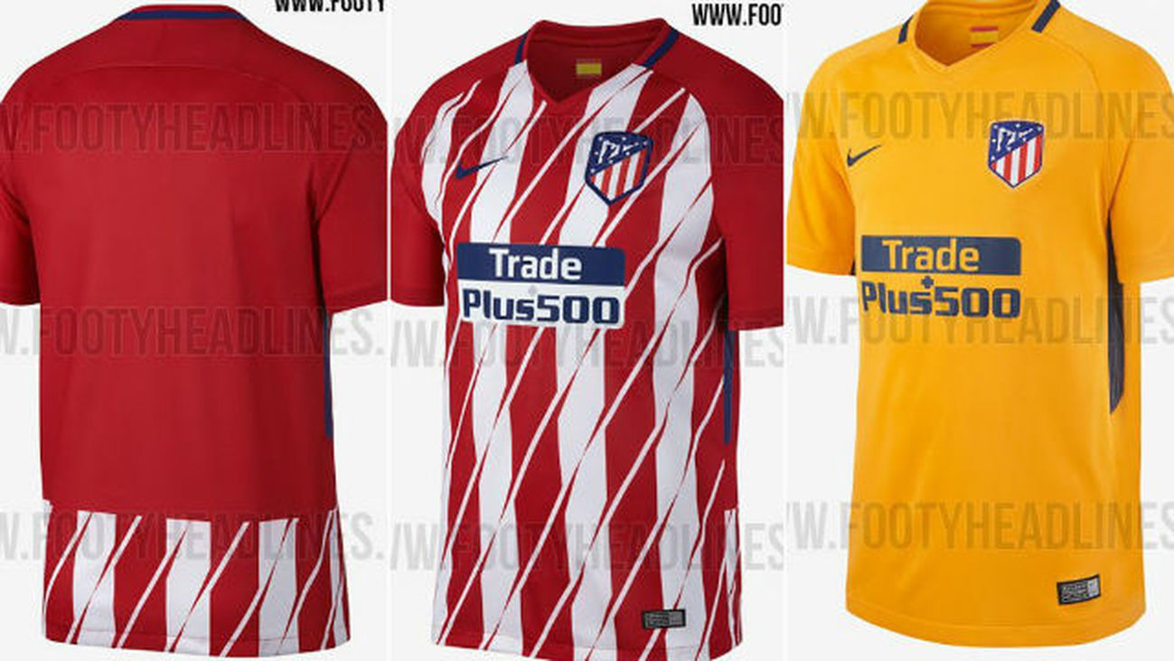 Se filtran las nuevas camisetas del Atlético