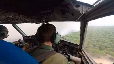 La lucha contra el fuego desde el aire