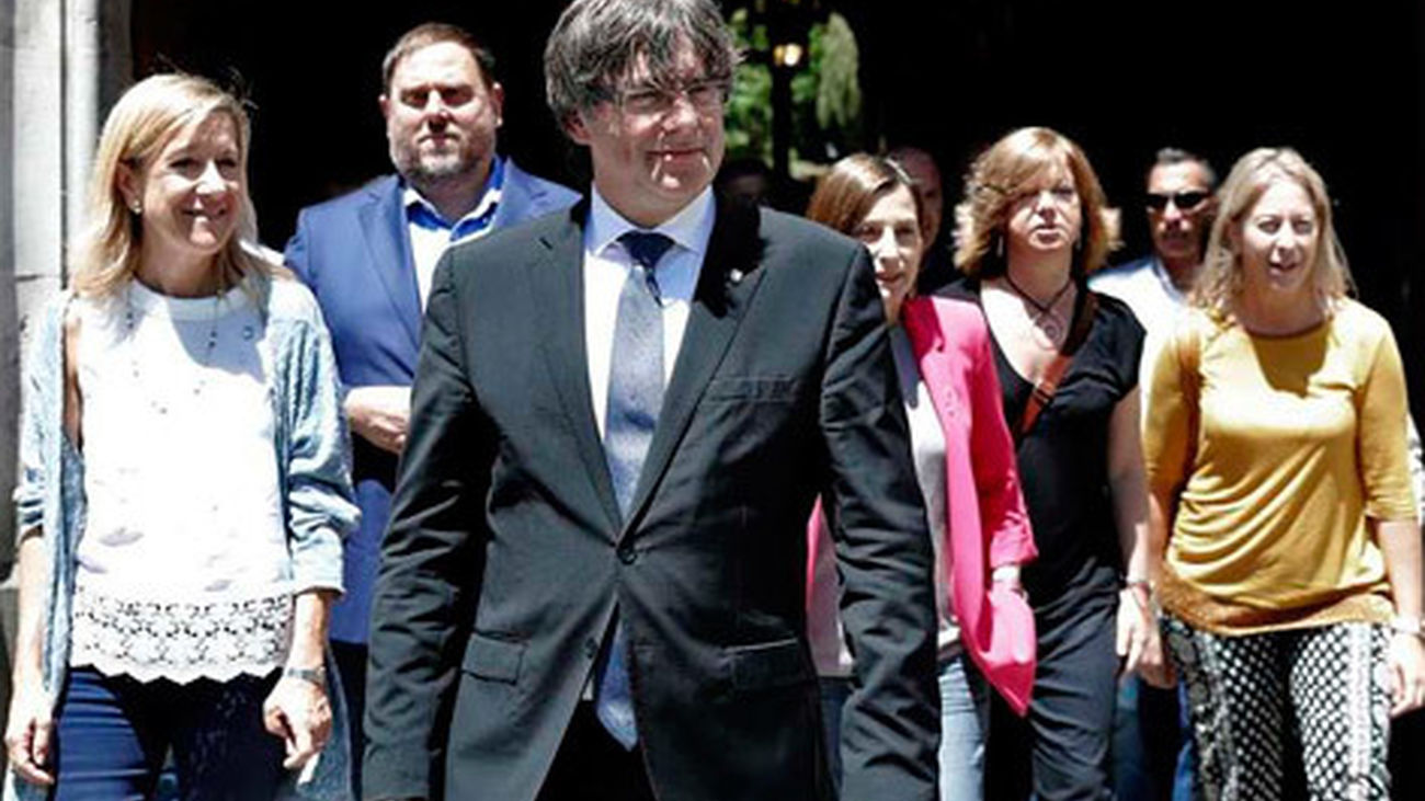 Puigdemont: "El Gobierno amenaza al soberanismo por miedo, y más que daremos"