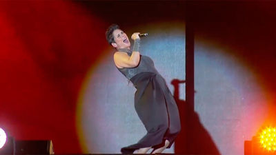 Rosa López en concierto