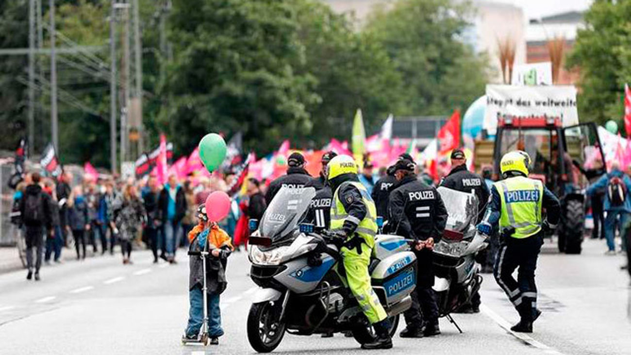 Protestas en Hamburgo contra la cumbre del G-20