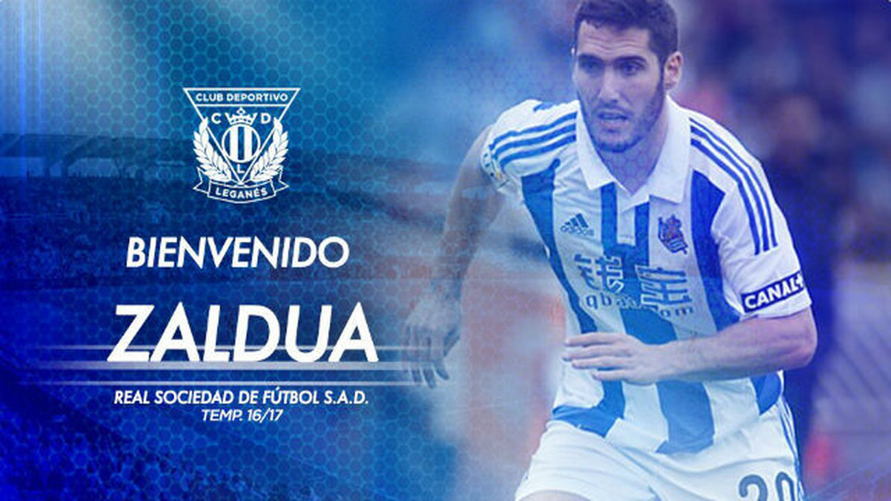El Leganés logra la cesión de Zaldua, de la Real Sociedad
