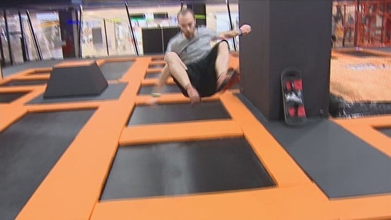 A saltar en el Urban Planet Jump