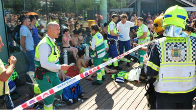 Un centenar de personas resultan afectadas por un escape tóxico en una piscina en Tolosa