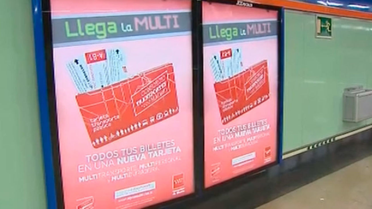 La tarjeta monedero 'Multi' para Metro y autobús se estrena este viernes