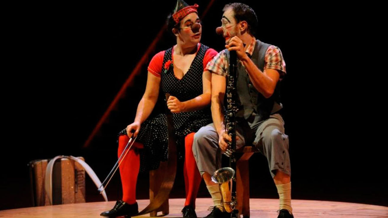 La intimidad y la cercanía llegan al Price con los clowns musicales de 'L'Atraction Céleste'