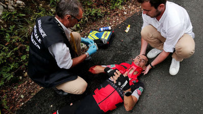 Porte deja el Tour tras romperse clavícula y pelvis