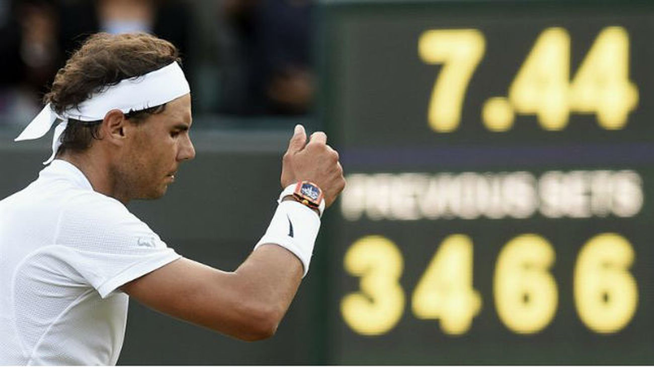 Nadal se despide de Wimbledon en un maratoniano partido ante Müller