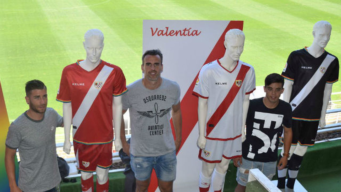 Valentía, coraje y nobleza en las nuevas camisetas del Rayo