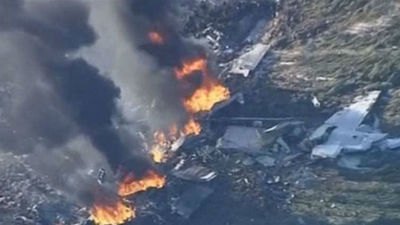 Las autoridades confirman 16 muertos en un accidente aéreo militar en EE.UU.