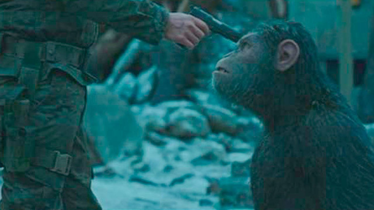 La tercera entrega del 'Planeta de los simios'  llega a los cines
