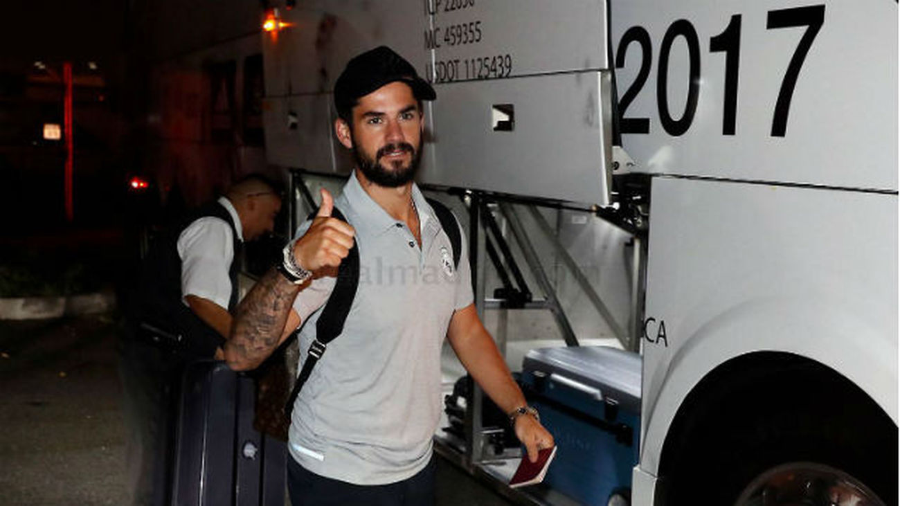 El Real Madrid ya está en Los Ángeles