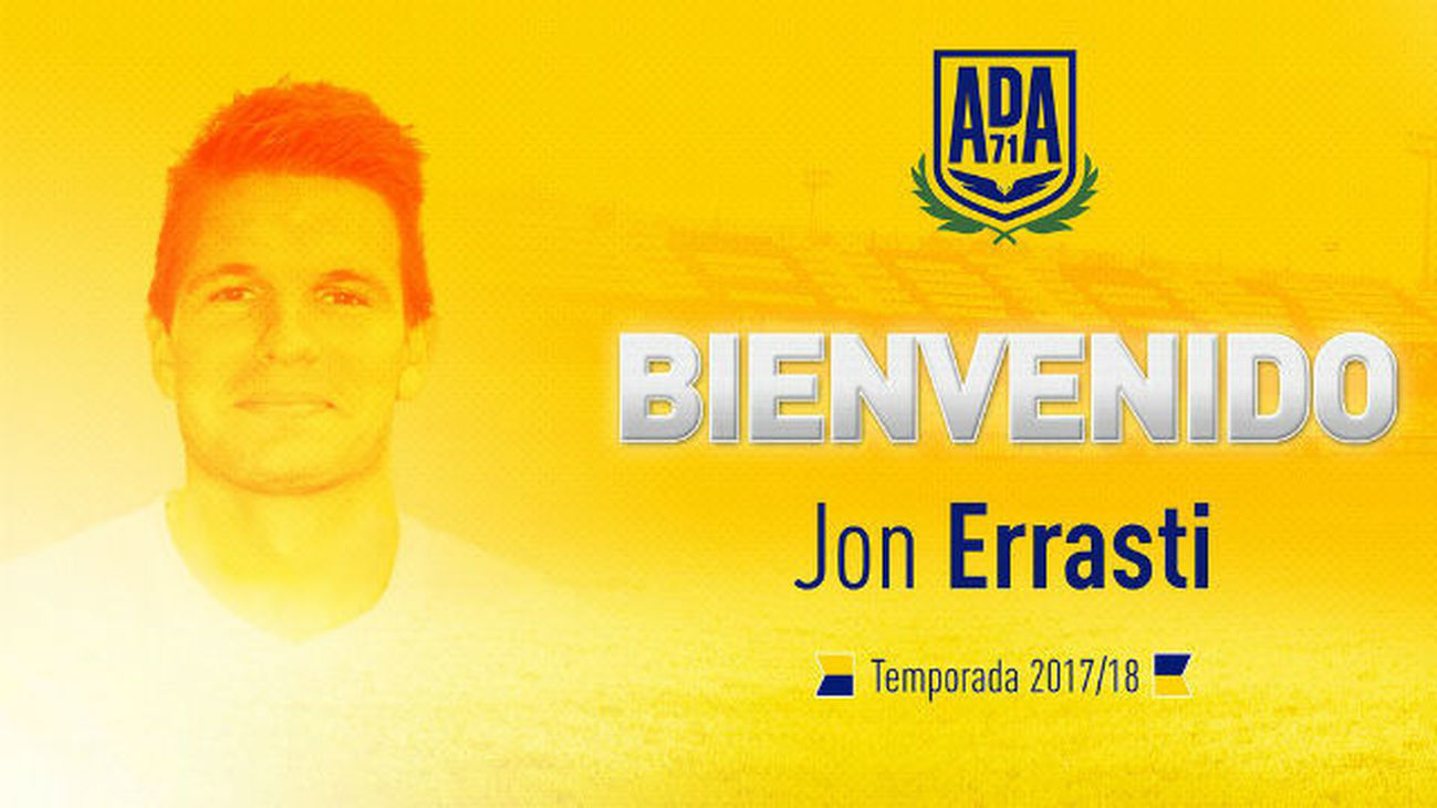 Jon Errasti, nuevo fichaje del Alcorcón