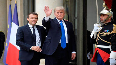 Trump da por ganada la guerra y Macron dice que Irán aún tiene capacidad militar