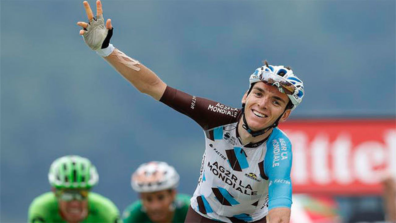 El ciclista francés Romain Bardet del AG2R La Mondiale