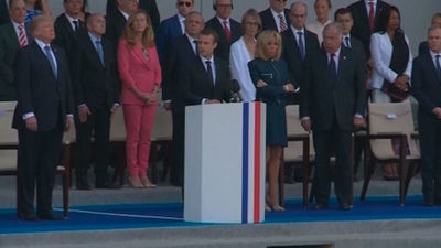 Macron a Trump: "Nada separará jamás" los lazos históricos de EEUU y Francia