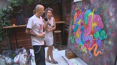 Gastronomía y arte urbano en el mercado de San Ildefonso