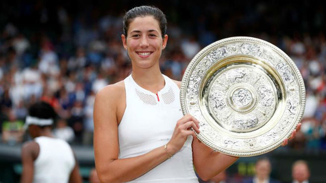 Muguruza, campeona en Wimbledon