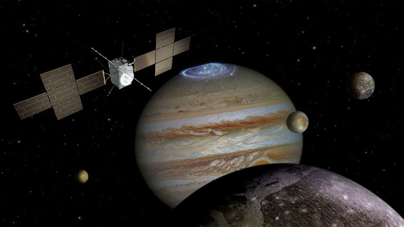 Aspecto del Explorador de las Lunas de Hielo de Júpiter, Juice, que será lanzado en 2022