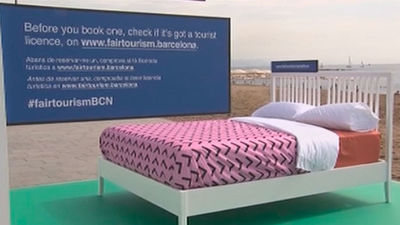 Barcelona lanza una campaña en contra de los alojamientos ilegales