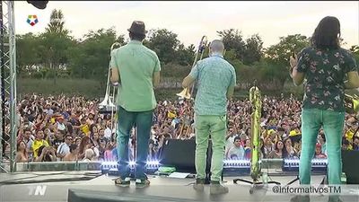 Salsa colombiana en Madrid Río