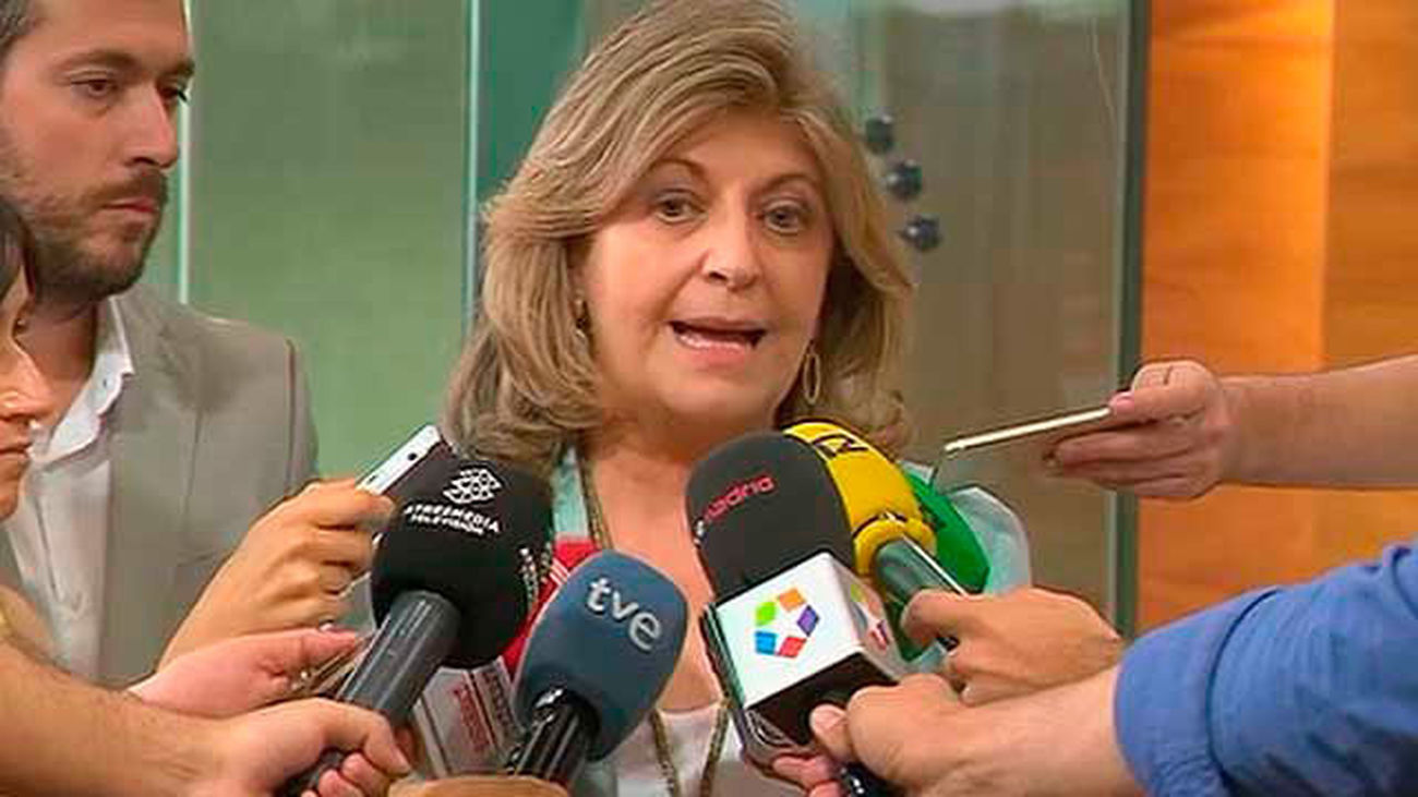 Engracia Hidalgo, consejera de Economía, Empleo y Hacienda