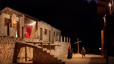 Teatro en una antigua mina