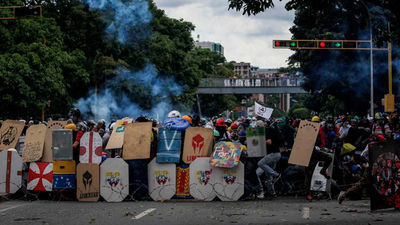 Las marchas de apoyo a los nuevos jueces acaban en disturbios en Venezuela