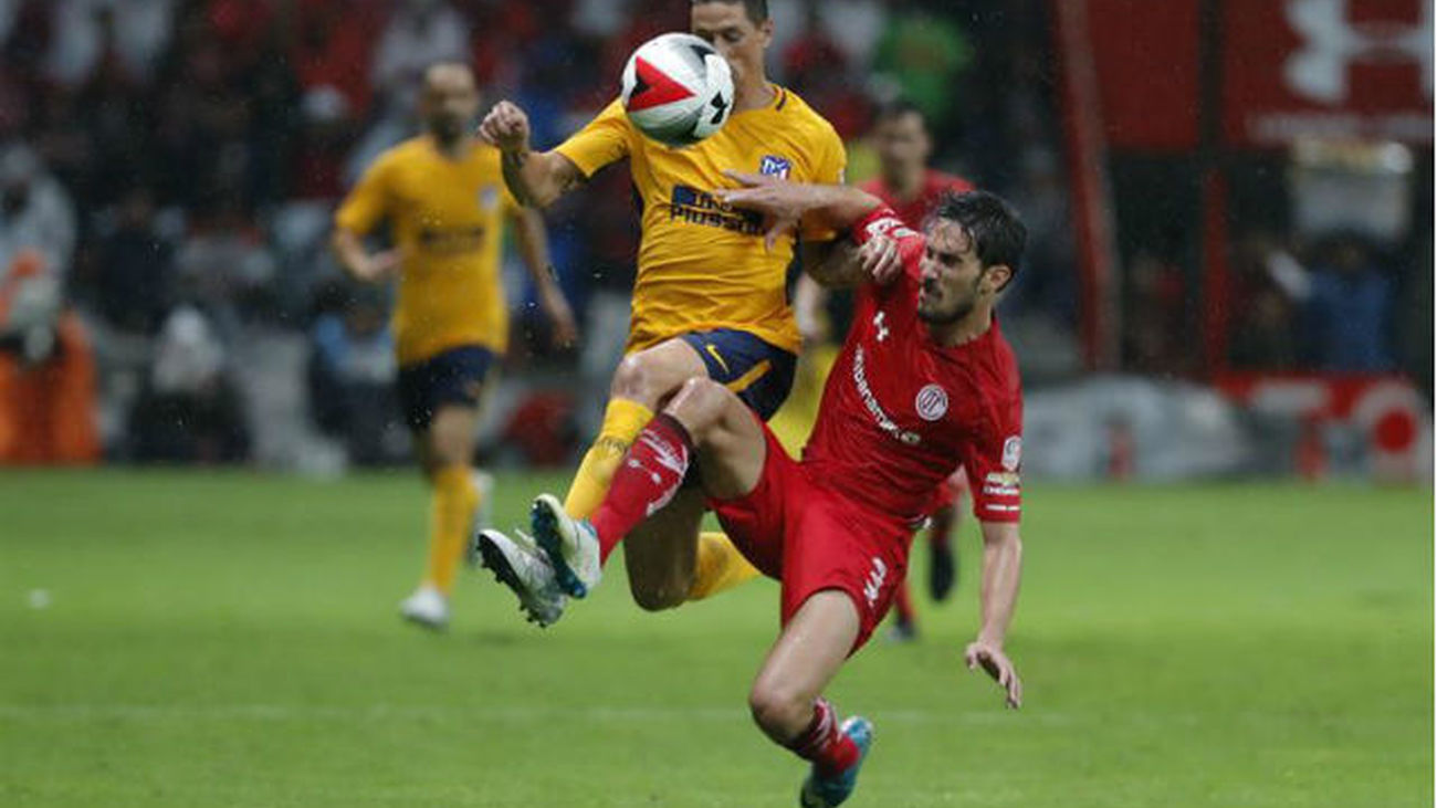 0-0. El Atlético empata sin goles con el Toluca mexicano en un partido sin brillo