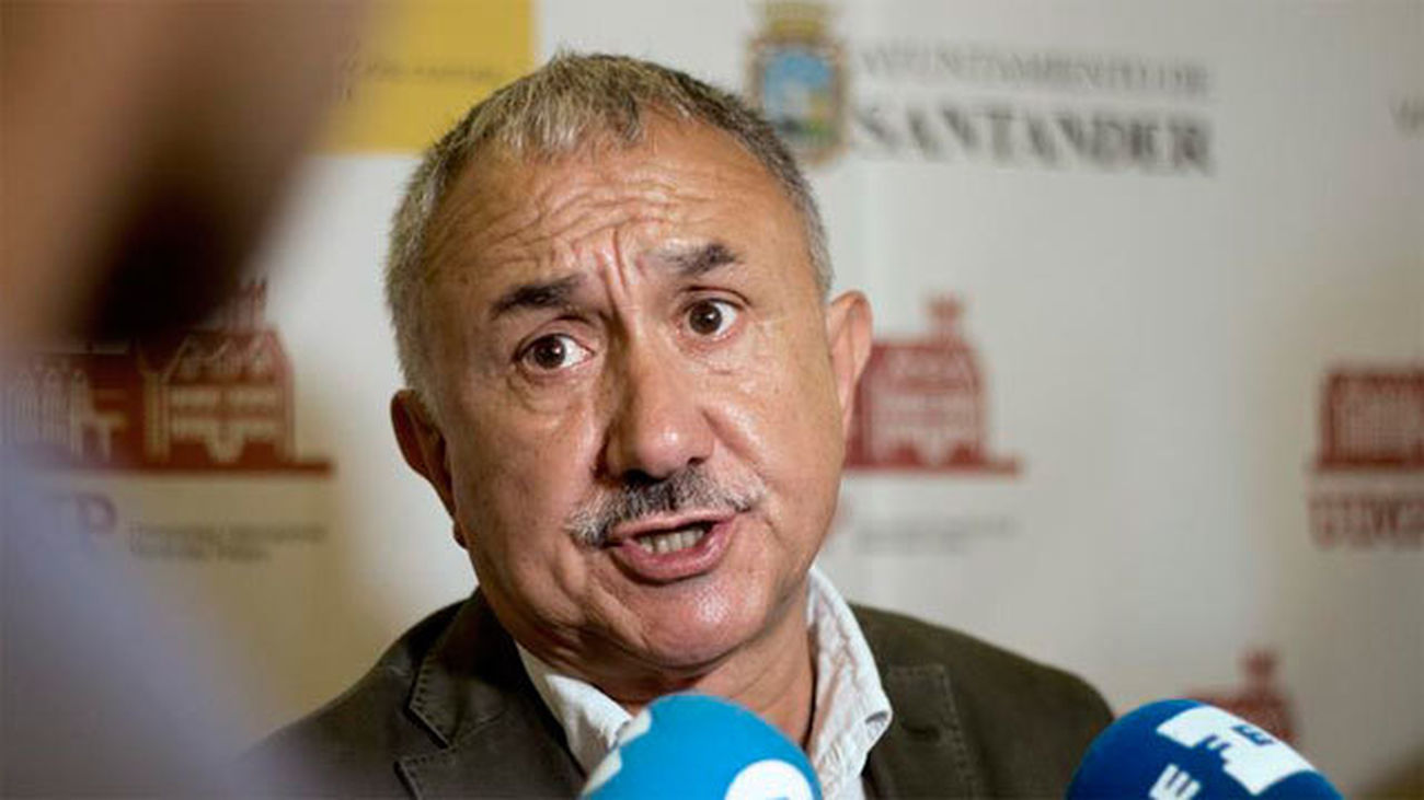 El secretario general de UGT, Josep María Álvarez
